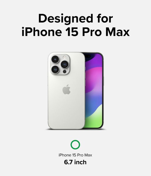 Ringke iPhone 15 Pro Max Skjermbeskytter Privacy Tempered Glass Installation Jig