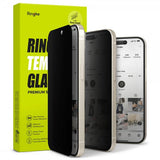 Ringke iPhone 15 Plus Skjermbeskytter Privacy Tempered Glass Installation Jig