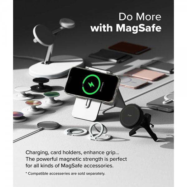 Ringke iPhone 16 Pro Max Deksel Fusion Magnetic Transparent