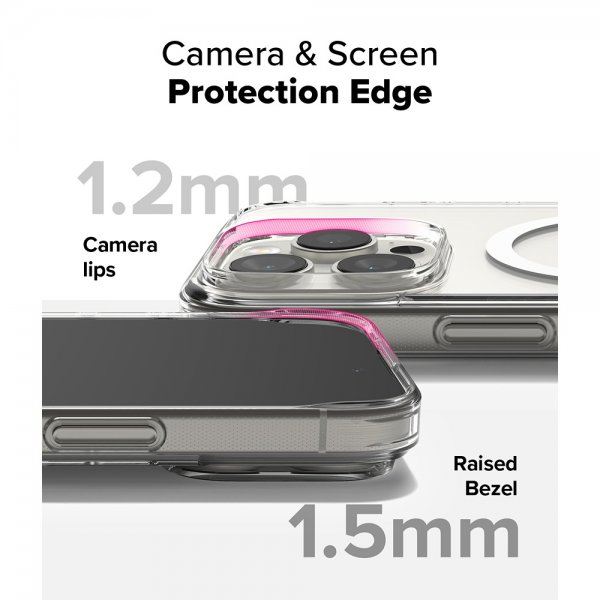 Ringke iPhone 16 Pro Max Deksel Fusion Magnetic Transparent