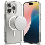 Ringke iPhone 16 Pro Max Deksel Fusion Magnetic Matte Transparent