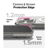 Ringke iPhone 16 Pro Max Deksel Fusion Magnetic Matte Transparent
