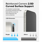 Ringke iPhone 16 Pro Max Skjermbeskytter Easy Slide Privacy 2-pakning