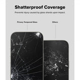 Ringke iPhone 16 Pro Max Skjermbeskytter Easy Slide Privacy 2-pakning