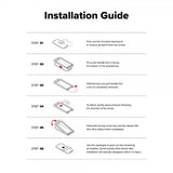 Ringke iPhone 16 Pro Max Skjermbeskytter Easy Slide Privacy 2-pakning