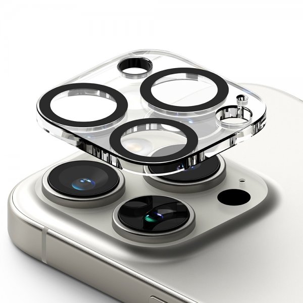 Ringke iPhone 16 Pro/16 Pro Max Kamerabeskytter Camera Protector Glass 2-pakning