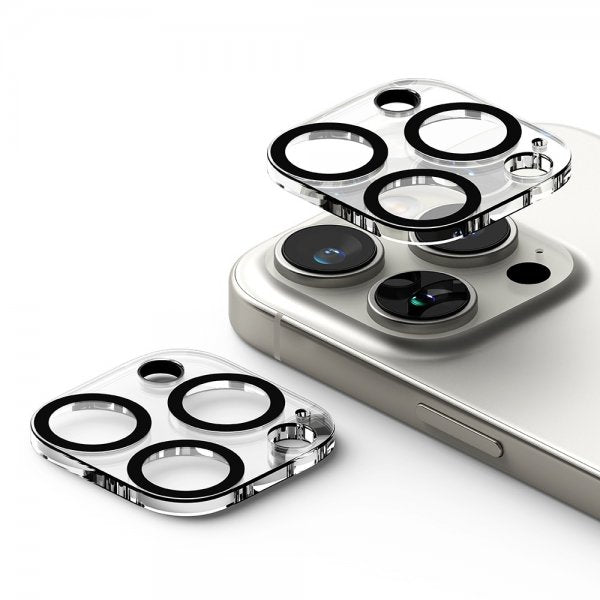 Ringke iPhone 16 Pro/16 Pro Max Kamerabeskytter Camera Protector Glass 2-pakning