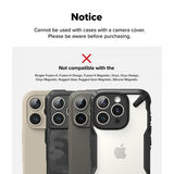 Ringke iPhone 16 Pro/16 Pro Max Kamerabeskytter Camera Protector Glass 2-pakning