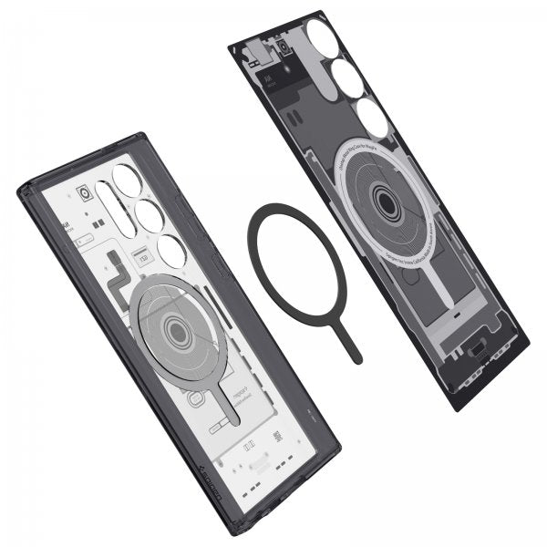 Spigen Samsung Galaxy S24 Ultra Deksel Ultra Hybrid MagFit Zero One Svart
