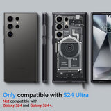 Spigen Samsung Galaxy S24 Ultra Deksel Ultra Hybrid MagFit Zero One Svart