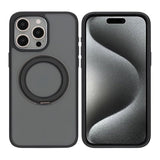 iPhone 15 Pro Max Deksel Roterbart Stativ Svart