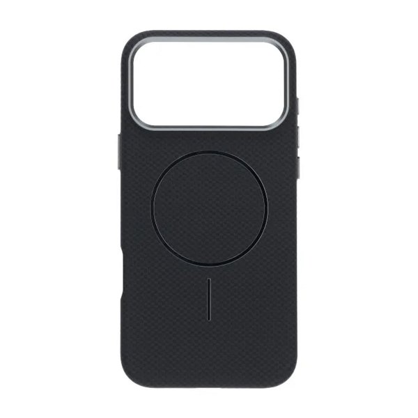 iPhone 17 Pro Deksel Aramidfiber MagSafe Svart