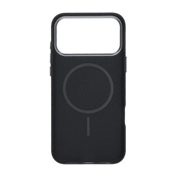 iPhone 17 Pro Deksel Aramidfiber MagSafe Svart