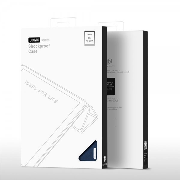 Dux Ducis Samsung Galaxy Tab A8 Etui Domo Series Svart