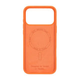Rvelon iPhone 17 Pro Max Deksel Silikon MagSafe Oransje