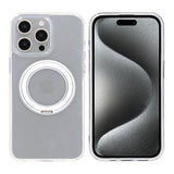 iPhone 15 Pro Max Deksel Roterbart Stativ Transparent