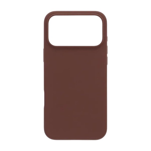 Rvelon iPhone 17 Pro Deksel Silikon MagSafe Brun