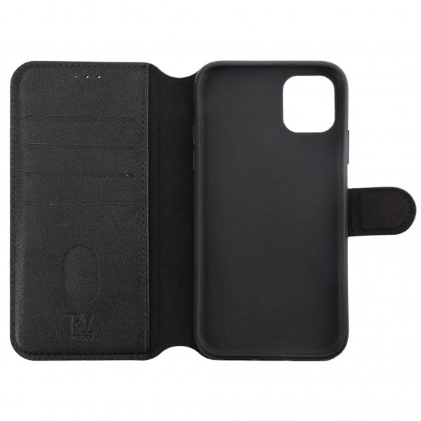 Rvelon iPhone 14 Pro Max Etui Utbrettbar Kortlomme Svart