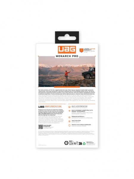 Urban Armor Gear (UAG) Samsung Galaxy S25 Plus Deksel Monarch Pro MagSafe Carbon Fiber