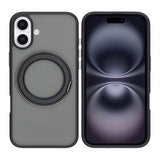 iPhone 16 Deksel Roterbart Stativ Svart