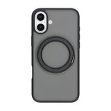 iPhone 16 Deksel Roterbart Stativ Svart