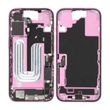 Midtre ramme med smådeler for iPhone 16 - lilla OEM
