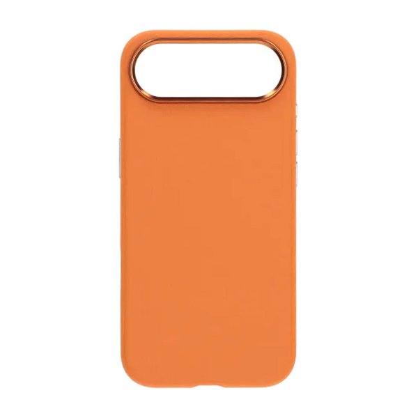 iPhone Air Deksel Kunstlæder MagSafe Oransje