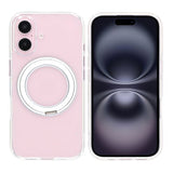 iPhone 16 Deksel Roterbart Stativ Transparent