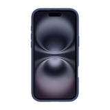 iPhone 16 Plus Deksel Roterbart Stativ Blå