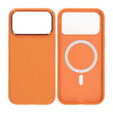 iPhone 17 Pro Max Deksel Kamerastøtfanger MagSafe Oransje