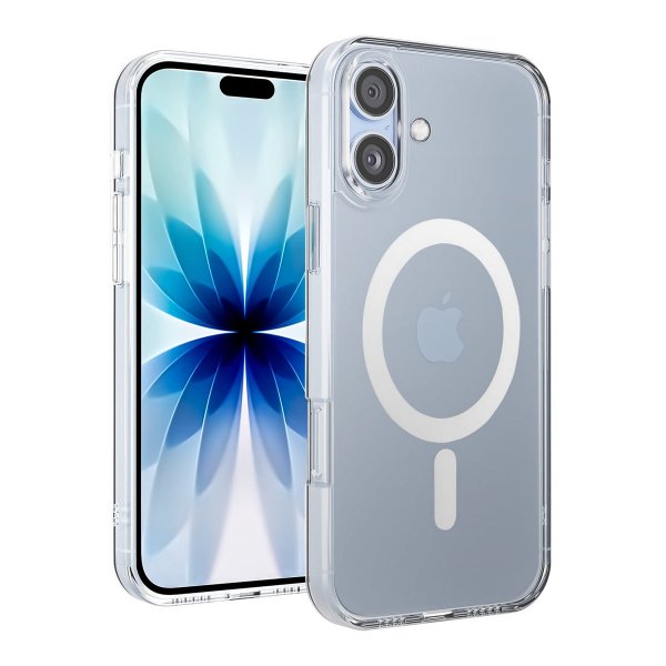 Rvelon iPhone 17 Deksel Transparent MagSafe Transparent