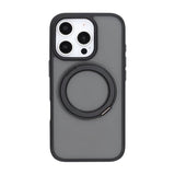 iPhone 16 Pro Deksel Roterbart Stativ Svart