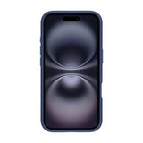 iPhone 16 Pro Deksel Roterbart Stativ Blå