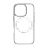 iPhone 16 Pro Deksel Roterbart Stativ Grå