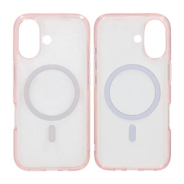 iPhone 17 Deksel TPU MagSafe Rosa
