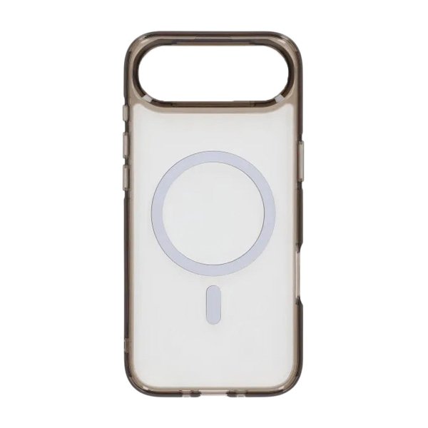 iPhone Air Deksel TPU MagSafe Svart Transparent