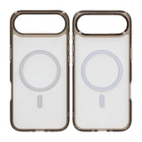 iPhone Air Deksel TPU MagSafe Svart Transparent