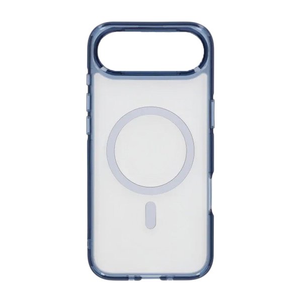 iPhone Air Deksel TPU MagSafe Blå Transparent