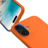 Rvelon iPhone 17 Deksel Silikon MagSafe Oransje