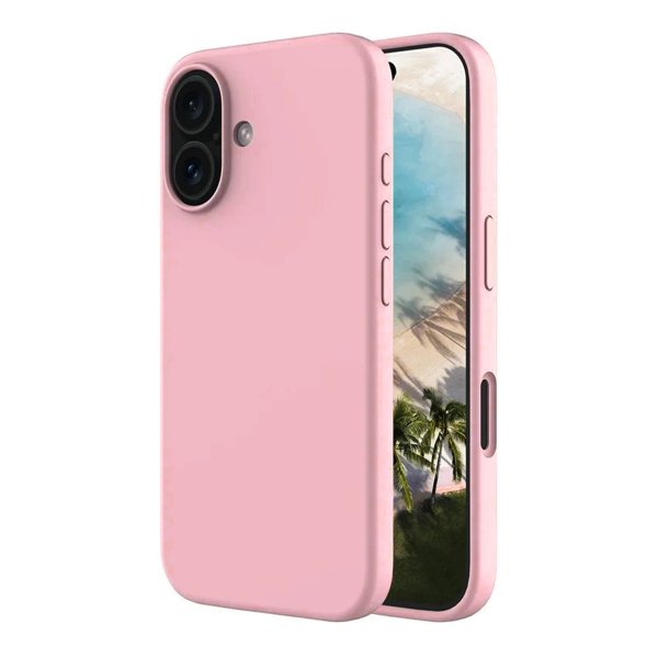 Rvelon iPhone 17 Deksel Silikon MagSafe Rosa