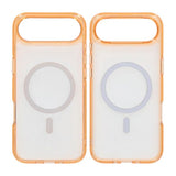 iPhone Air Deksel TPU MagSafe Oransje Transparent