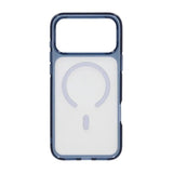 iPhone 17 Pro Deksel Transparent MagSafe Blå