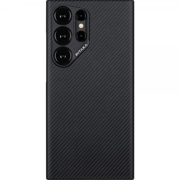 Pitaka Samsung Galaxy S24 Ultra Deksel MagEZ Case 4 Black/Grey Twill