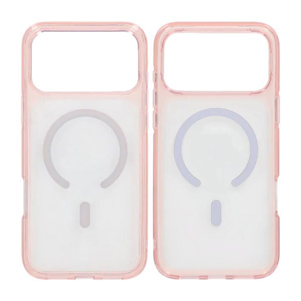 iPhone 17 Pro Max Deksel TPU MagSafe Rosa