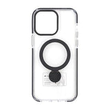iPhone 15 Pro Deksel Ring Stand MagSafe Svart