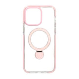 iPhone 15 Pro Deksel Ring Stand MagSafe Rosa