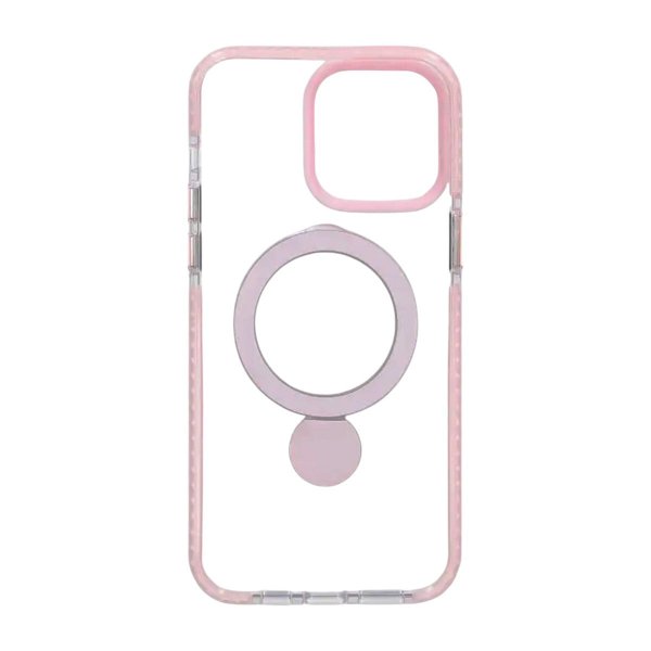 iPhone 14 Pro Max Deksel Ring Stand MagSafe Rosa
