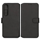 Rvelon Samsung Galaxy S25 Edge Etui 4 Kortlomme Svart