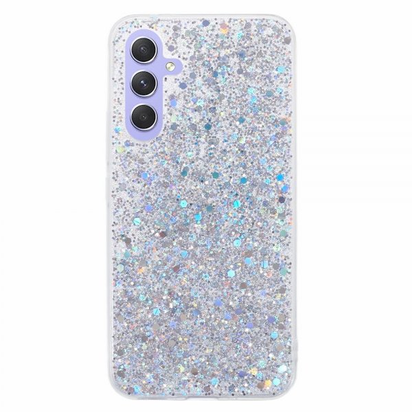 Nordic Covers Samsung Galaxy A55 Deksel Sparkle Series Stardust Silver
