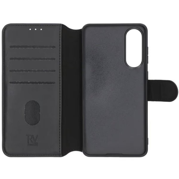 Rvelon Samsung Galaxy S25 Edge Etui 4 Kortlomme Svart